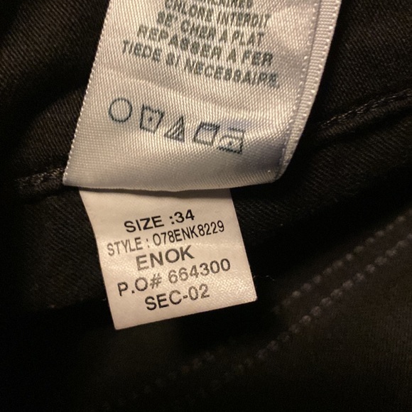 Joe’s Jeans NWOT - Black “The Classic” Sz:34 - Picture 5 of 5